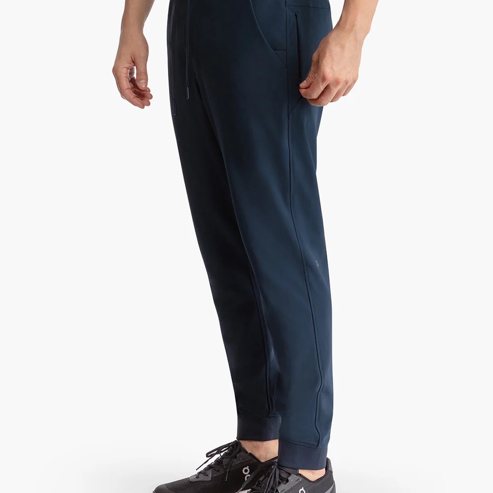 Birddogs Men’s Gabe Ruths Slim Fit Joggers Navy Large Lined Drawstring Pant - Picture 2 of 14